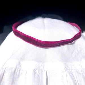 NEW! Wine / Maroon Velvet Choker Necklace